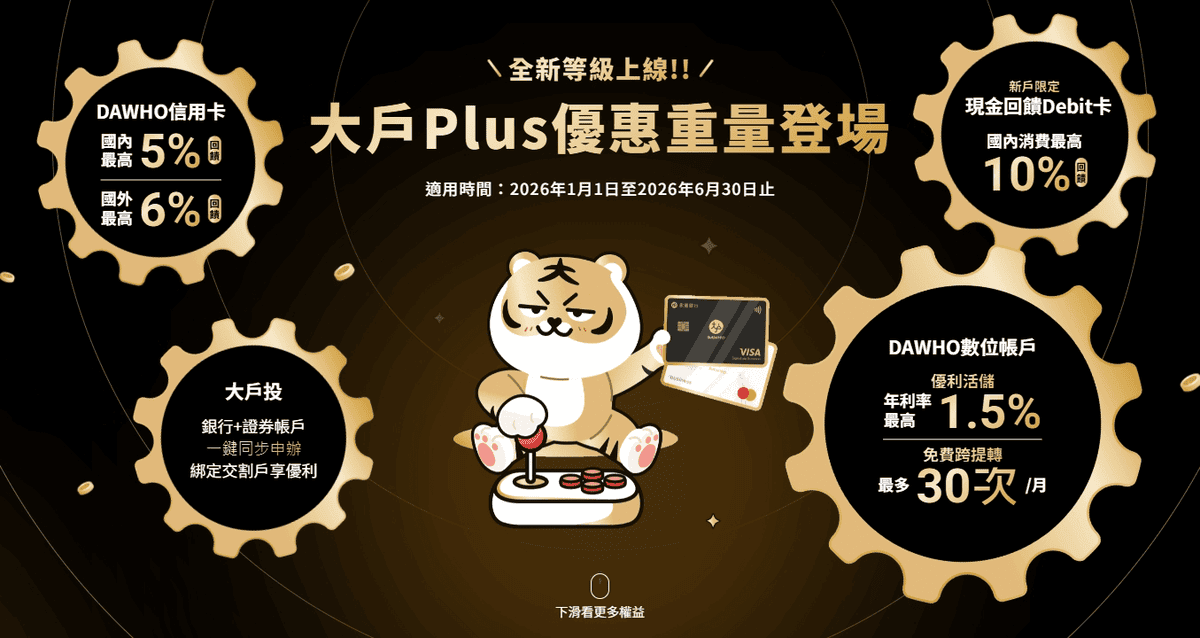永豐大戶數位帳戶高利活存與免費轉帳提款優惠