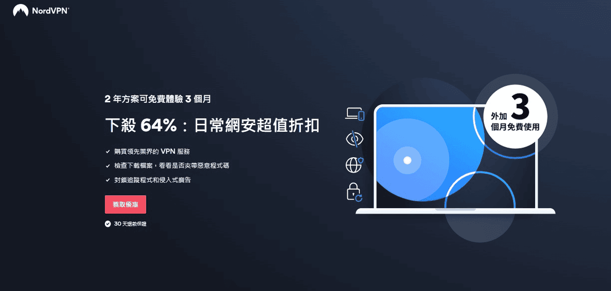 NordVPN好用嗎評價與優惠推薦|非中資VPN翻牆必備且可免費退費 - 第1張圖 NordVPN好用嗎評價與優惠推薦|非中資VPN翻牆必備且可免費退費