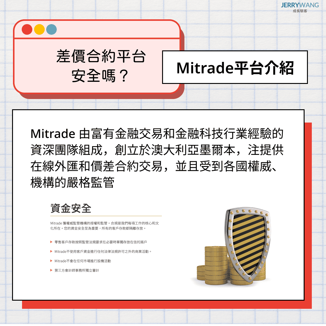 Mitrade評價與差價合約介紹|註冊流程/出入金教學/安全嗎解析 3 在Mitrade 平台上面投資安全嗎與監管介紹