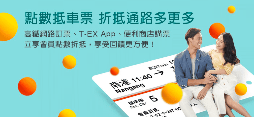 高鐵信用卡優惠組合技：會員點數與會員88折優惠票