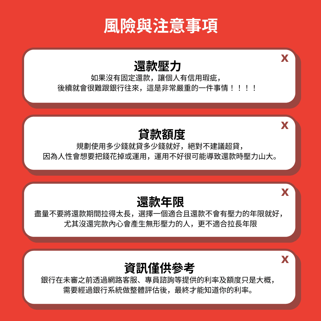 Jerry分享申請信用貸款風險與注意提醒事項