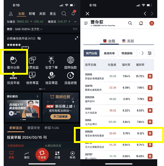 00929復華台灣科技優息ETF定期定額怎麼買？