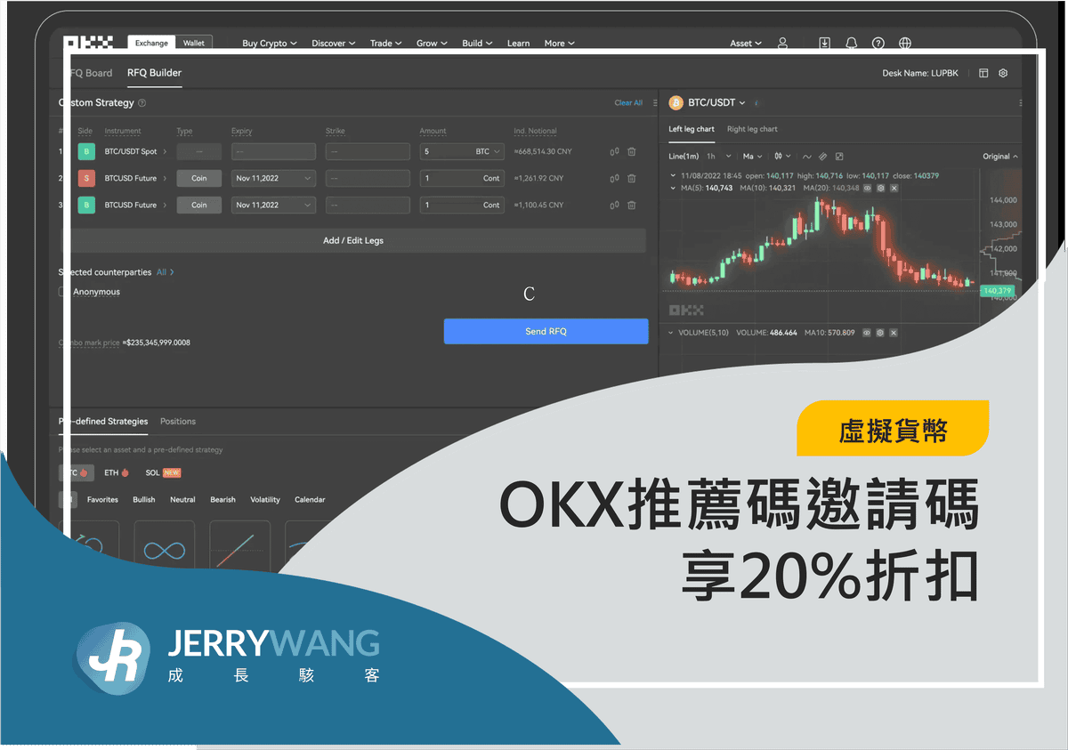 OKX推薦邀請碼81283980：2025開戶20%手續費折扣優惠使用心得 2