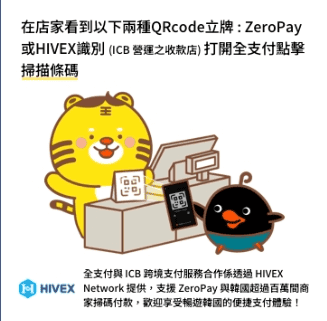 全支付韓國旅遊回饋2026|Zero Pay、HIVEX綁定與使用教學 - 第2張圖 全支付韓國旅遊回饋2026|Zero Pay、HIVEX綁定與使用教學