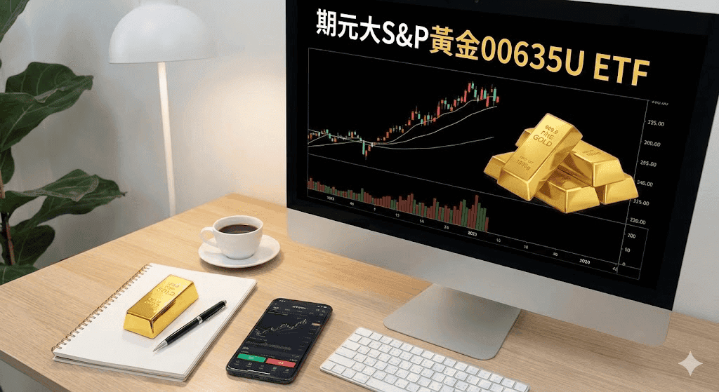 期元大S&P黃金00635U是什麼怎麼買?成分股管理費與投資優缺點 - 第1張圖 期元大S&P黃金00635U ETF 基本介紹與優點